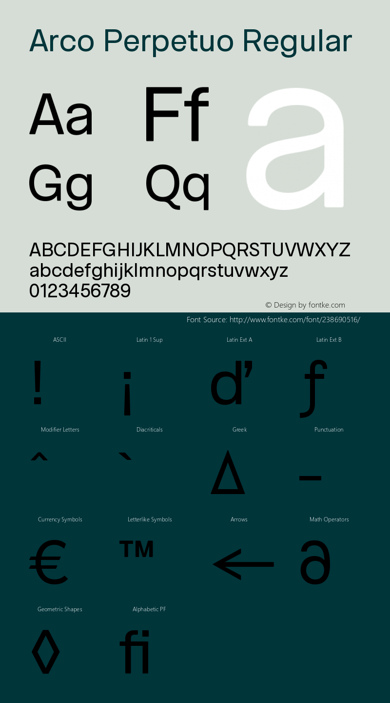 Arco Perpetuo Regular Version 1.122;Glyphs 3.1.1 (3145)图片样张