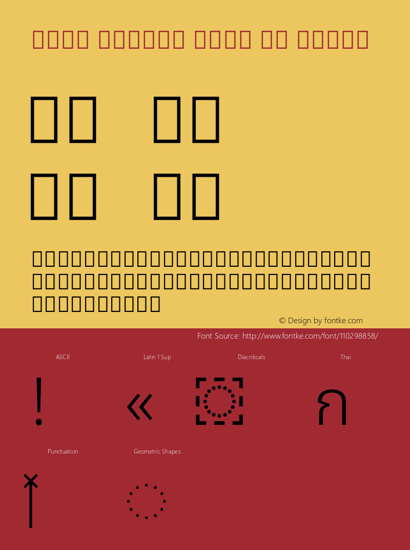 Noto Looped Thai UI Light Version 1.00; ttfautohint (v1.8.3) -l 8 -r 50 -G 200 -x 14 -D thai -f none -a qsq -X 