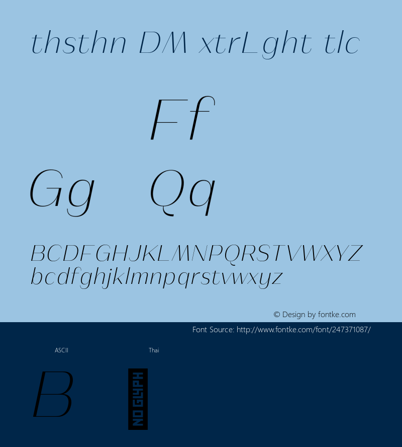 Athisthan DEMO ExtraLight Italic Version 1.001;Glyphs 3.1.2 (3151)图片样张