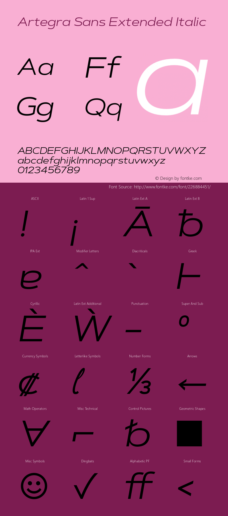 ArtegraSansExtended-Italic Version 1.00;com.myfonts.easy.artegra.artegra-sans.extend-regular-italic.wfkit2.version.4KrJ图片样张