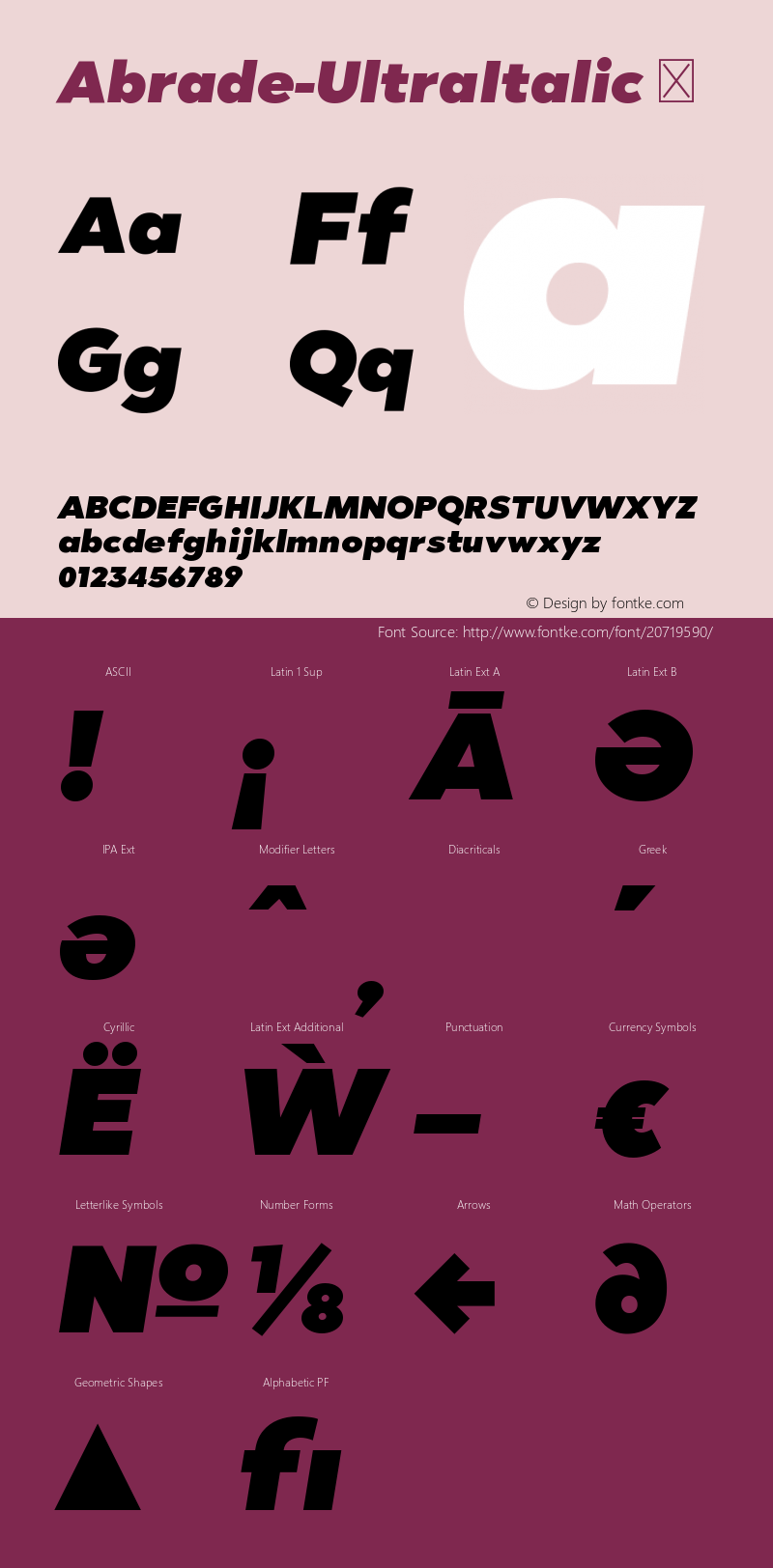 ☞Abrade Ultra Italic Version 1.000;com.myfonts.easy.greyscale-type.abrade.ultra-italic.wfkit2.version.4pHX Font Sample