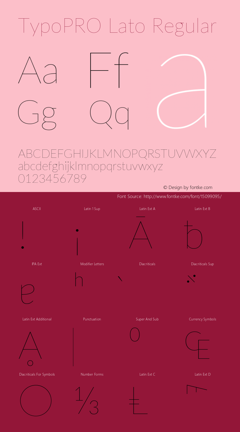 TypoPRO Lato Regular Version 2.010; 2014-09-01; http://www.latofonts.com/ Font Sample