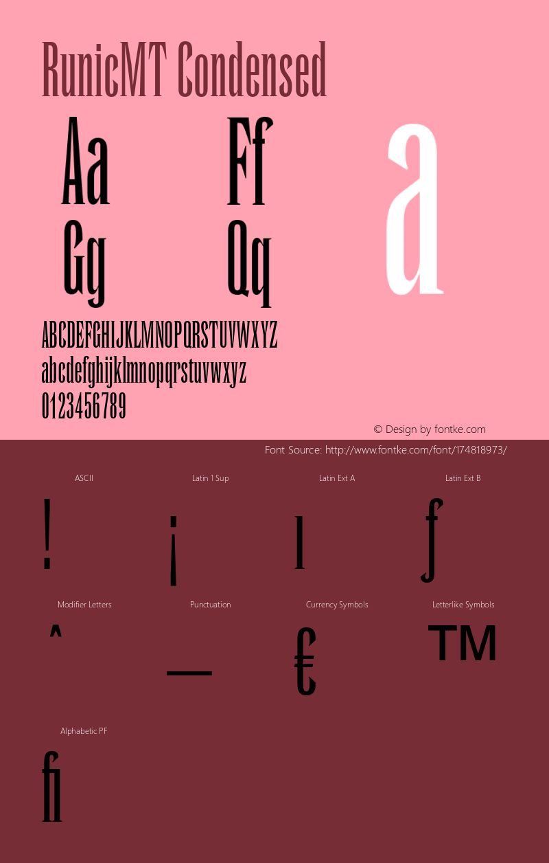 RunicMT-Condensed 001.000图片样张