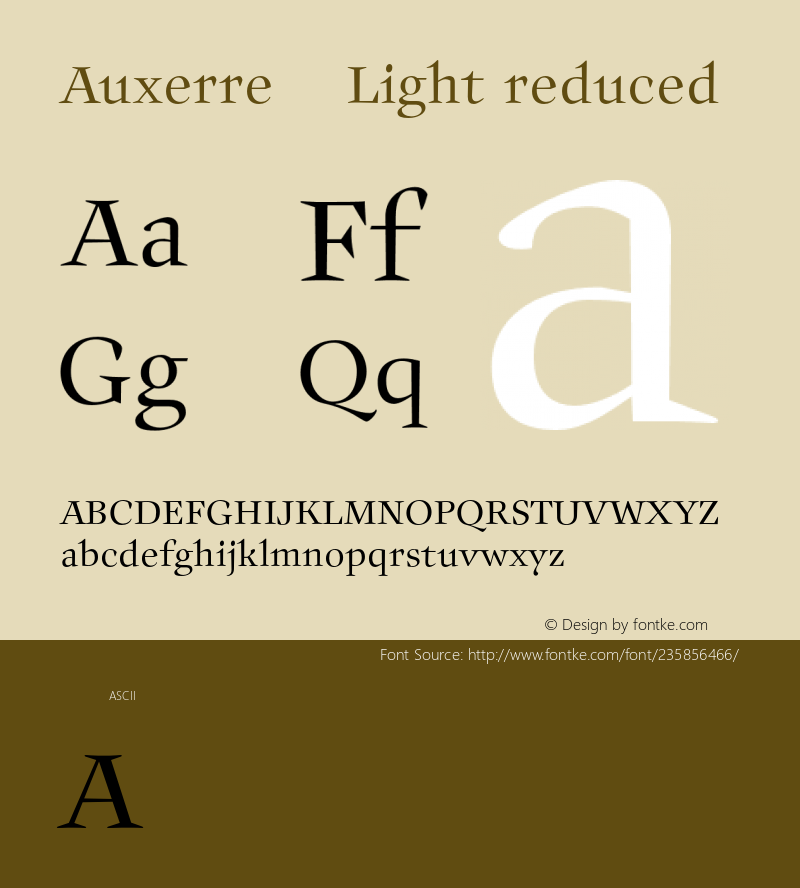 Auxerre-Lightreduced Version 1.011图片样张