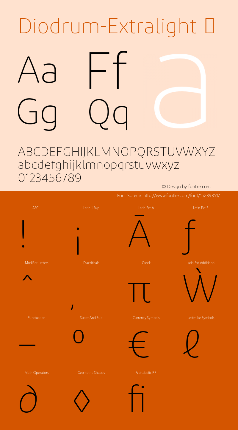 Diodrum-Extralight ☞ Version 1.001;PS 1.1;hotconv 1.0.81;makeotf.lib2.5.63406;com.myfonts.easy.indian-type-foundry.diodrum.extralight.wfkit2.version.4oLp Font Sample