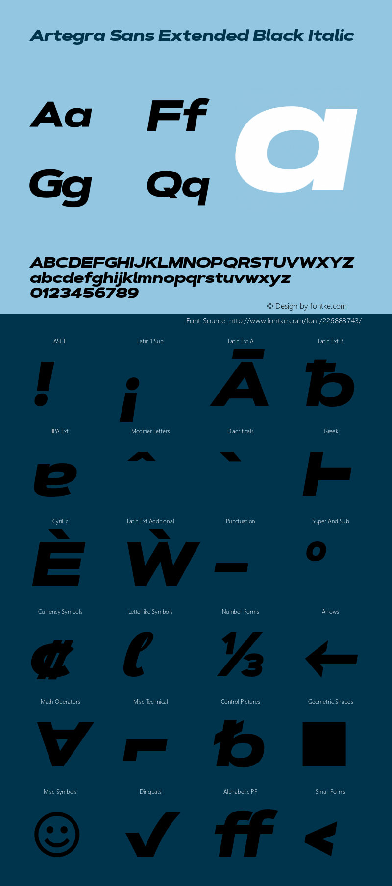 ArtegraSansExtended-BlackIta Version 1.00;com.myfonts.easy.artegra.artegra-sans.extend-black-italic.wfkit2.version.4Kqp图片样张