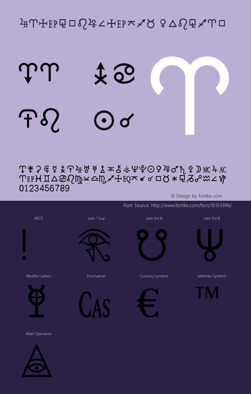 HamburgSymbols Regular 1.02 Thu Aug 25 12:00:00 2005 Font Sample