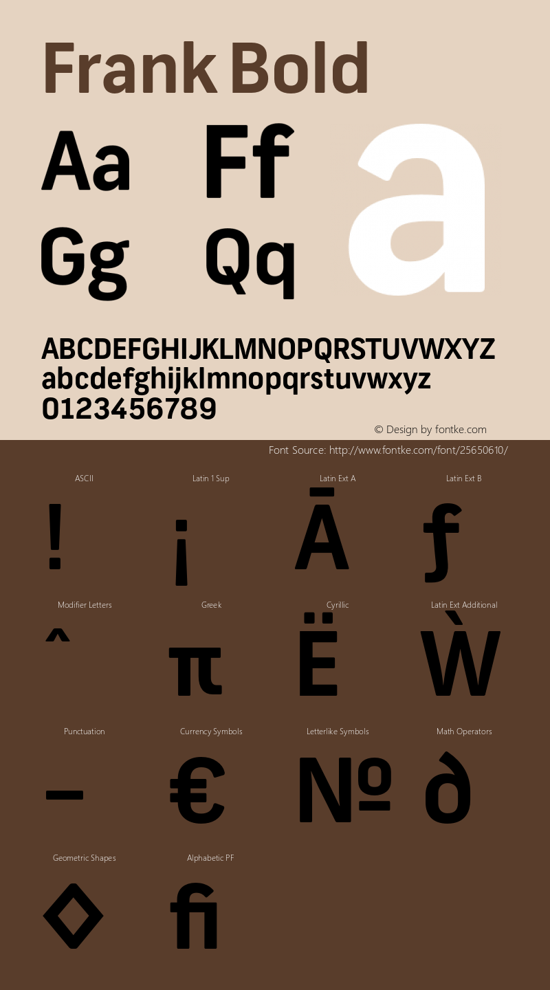 Frank-Bold Version 001.000;com.myfonts.newlyn.frank.bold.wfkit2.3BpN Font Sample