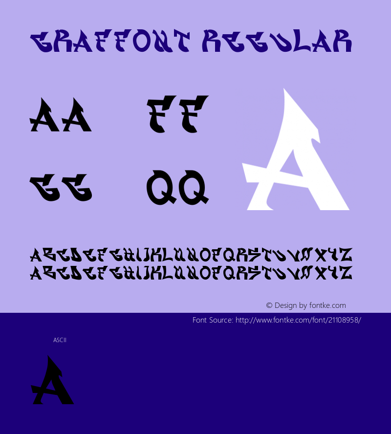 graffont Version 1 Font Sample