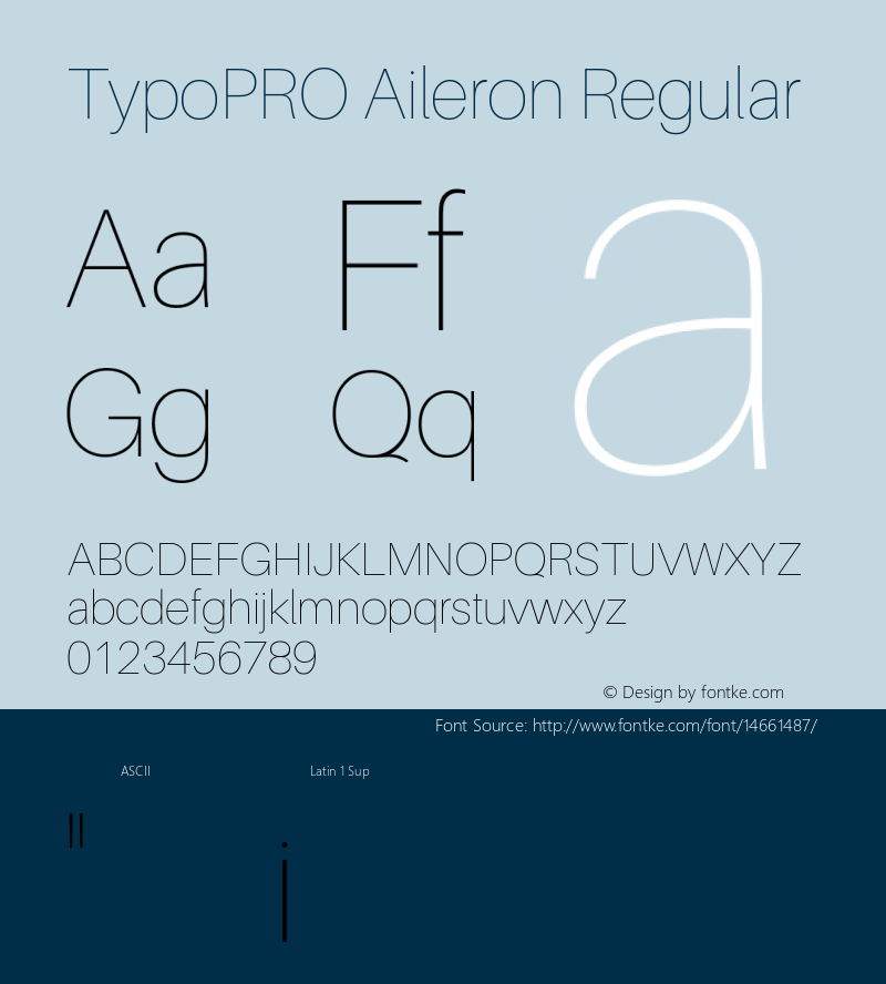 TypoPRO Aileron Regular Version 1.000;PS 001.000;hotconv 1.0.70;makeotf.lib2.5.58329 Font Sample