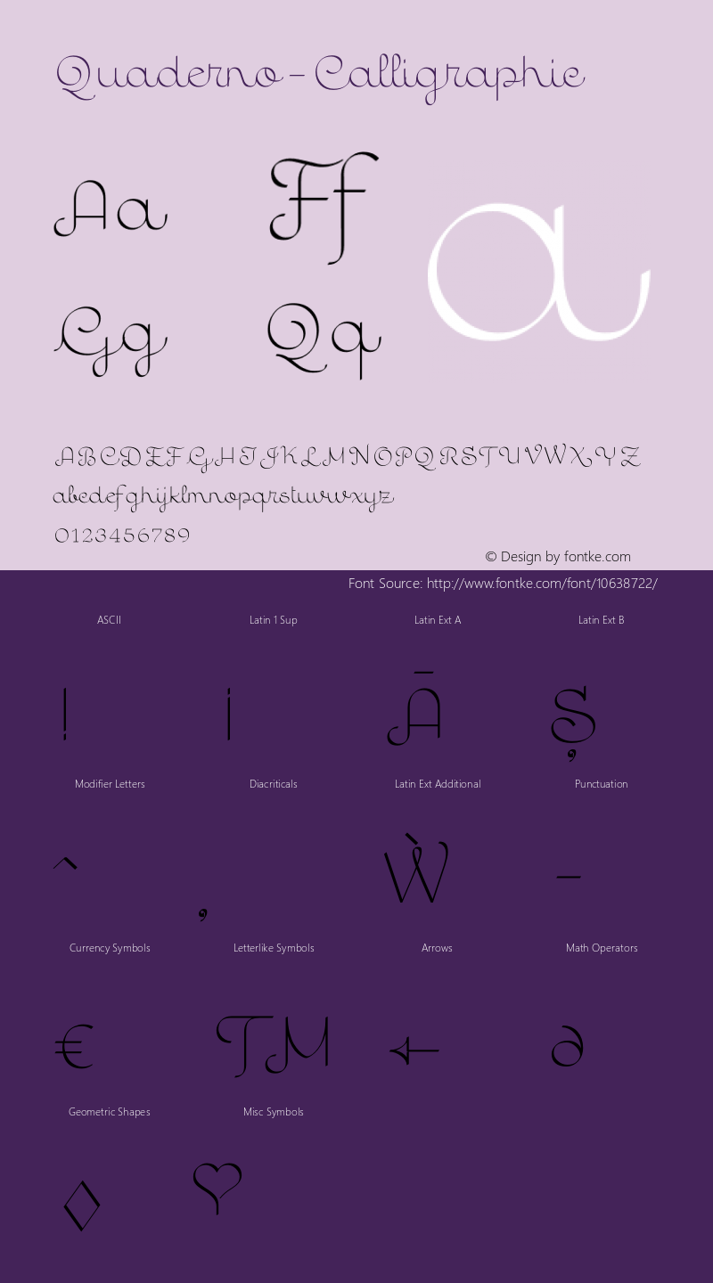 Quaderno-Calligraphic ☞ Version 1.000;PS 001.000;hotconv 1.0.70;makeotf.lib2.5.58329;com.myfonts.easy.resistenza.quaderno.calligraphic.wfkit2.version.4kZy Font Sample