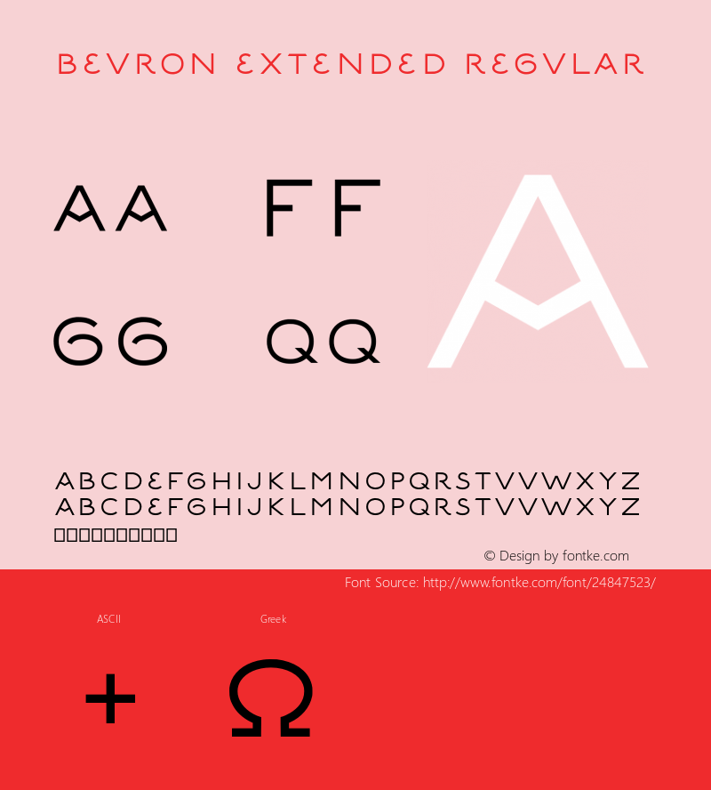 Beuron Extended Regular Version 1.3 Font Sample