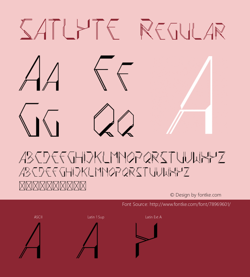 SATLYTE Version 1.002;Fontself Maker 3.4.0 Font Sample