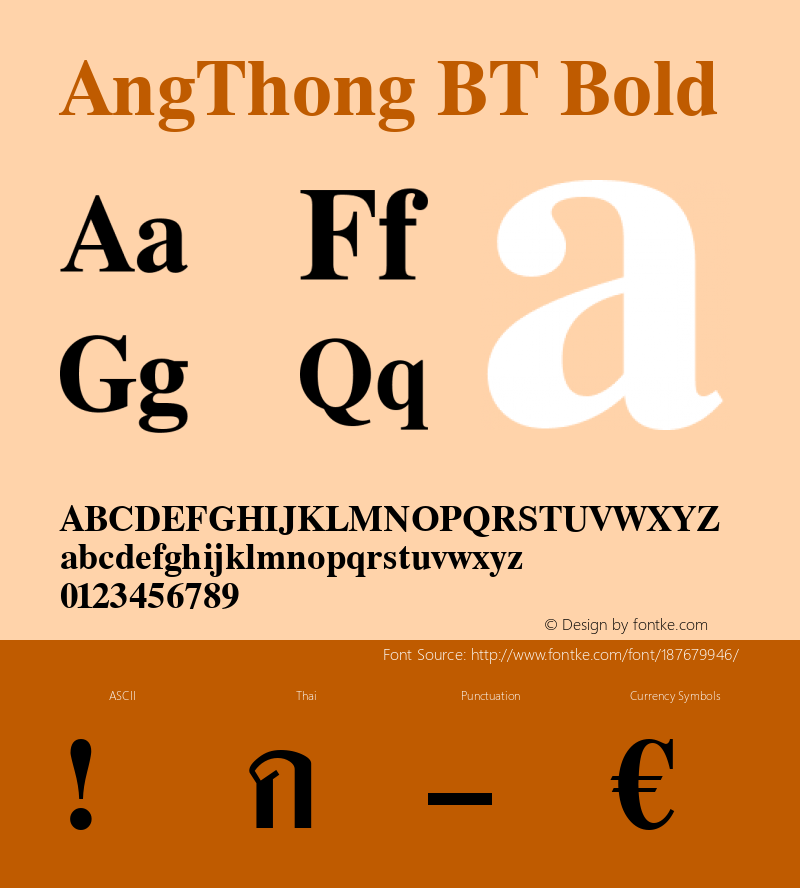 AngThong BT Bold mfgpctt-v4.7 Dec 22 2005图片样张