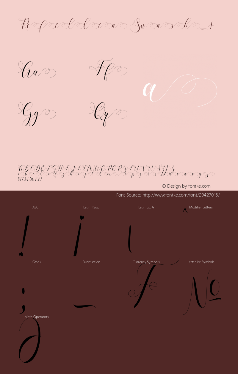 Refillia Swash_4 Version 1.00;May 1, 2019;FontCreator 11.5.0.2430 64-bit Font Sample