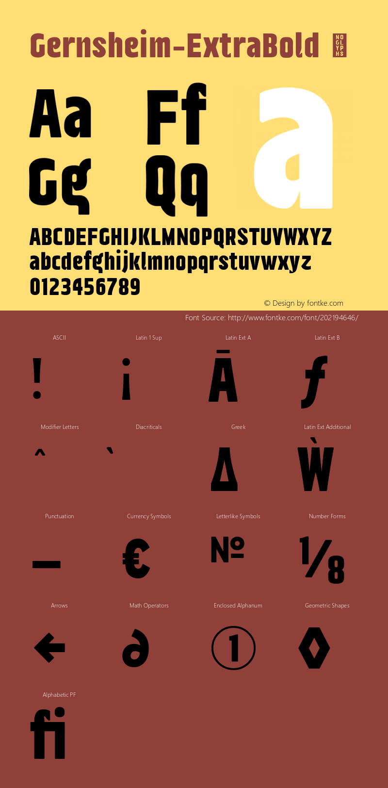 ☞Gernsheim ExtraBold Version 1.000;hotconv 1.0.109;makeotfexe 2.5.65596;com.myfonts.easy.brenners-template.gernsheim.extra-bold.wfkit2.version.5HXS图片样张