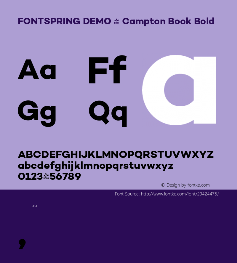 FSP DEMO - Campton Book Bold Version 1.000;PS 001.000;hotconv 1.0.88;makeotf.lib2.5.64775 Font Sample