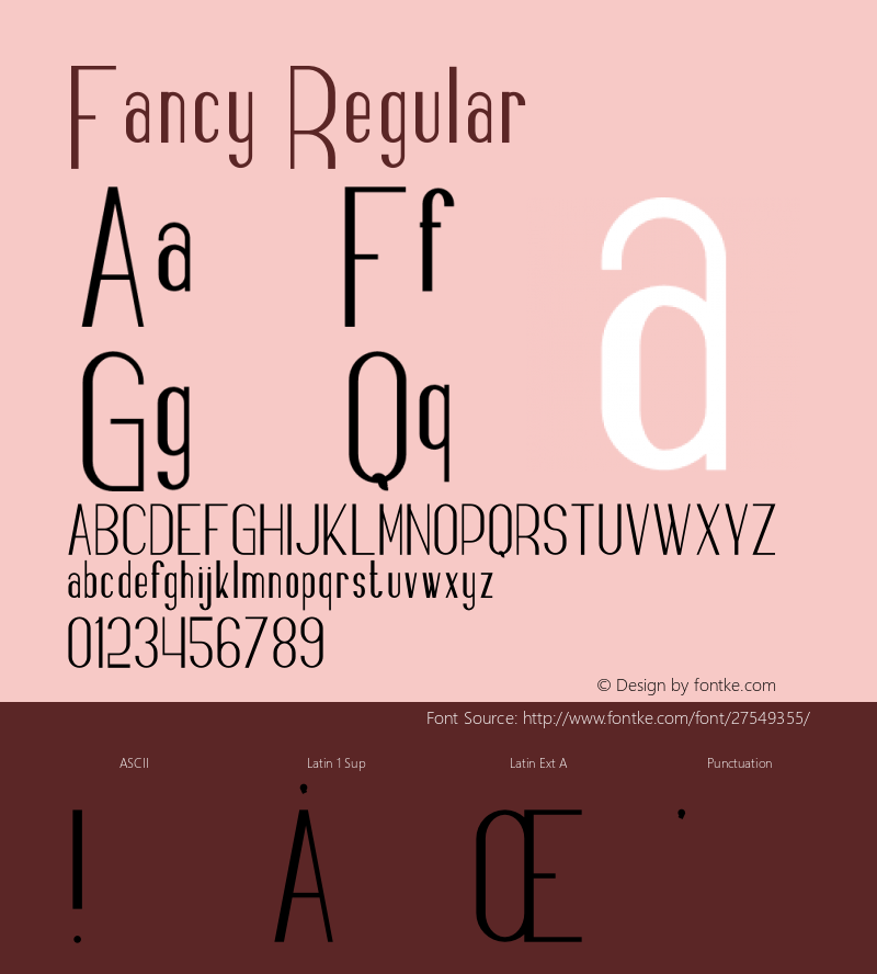 Fancy Version 1.002;Fontself Maker 3.0.0-3 Font Sample