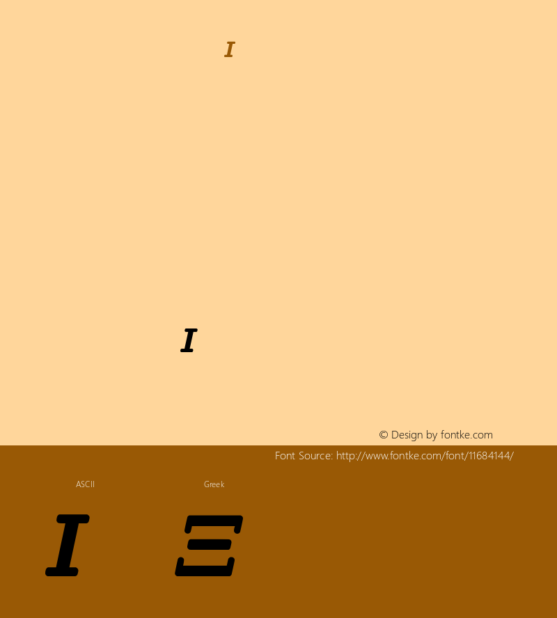 Computer Modern ItalicRegularExtended10pt Version 001.001 Font Sample
