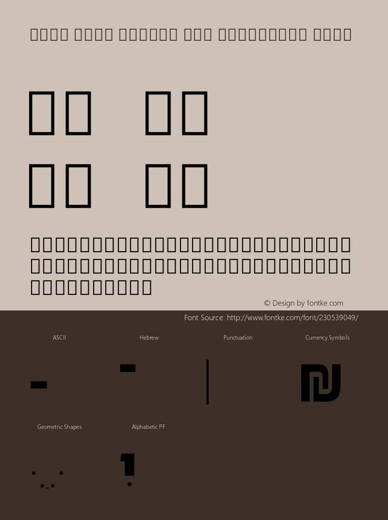 Noto Sans Hebrew New Condensed Bold Version 3.001; ttfautohint (v1.8) -l 8 -r 50 -G 200 -x 14 -D hebr -f none -a qsq -X 