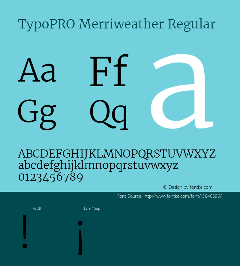 TypoPRO Merriweather Regular Version 1.055; ttfautohint (v1.3) -l 8 -r 32 -G 0 -x 0 -H 60 -D latn -f cyrl -m 