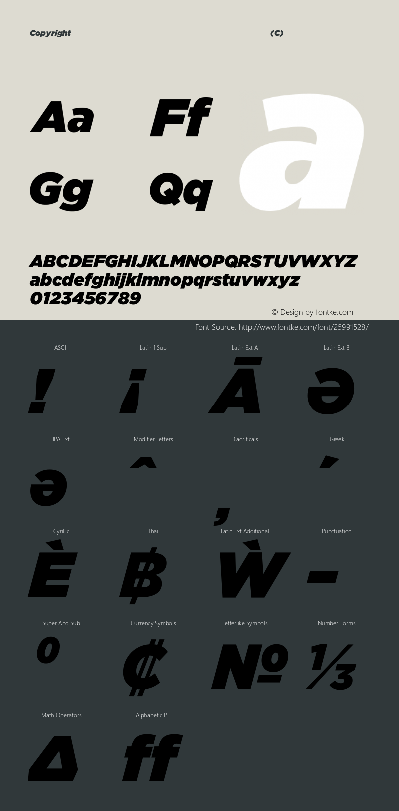 Copyright (C) H&Co | typography.com Version 3.301 Font Sample