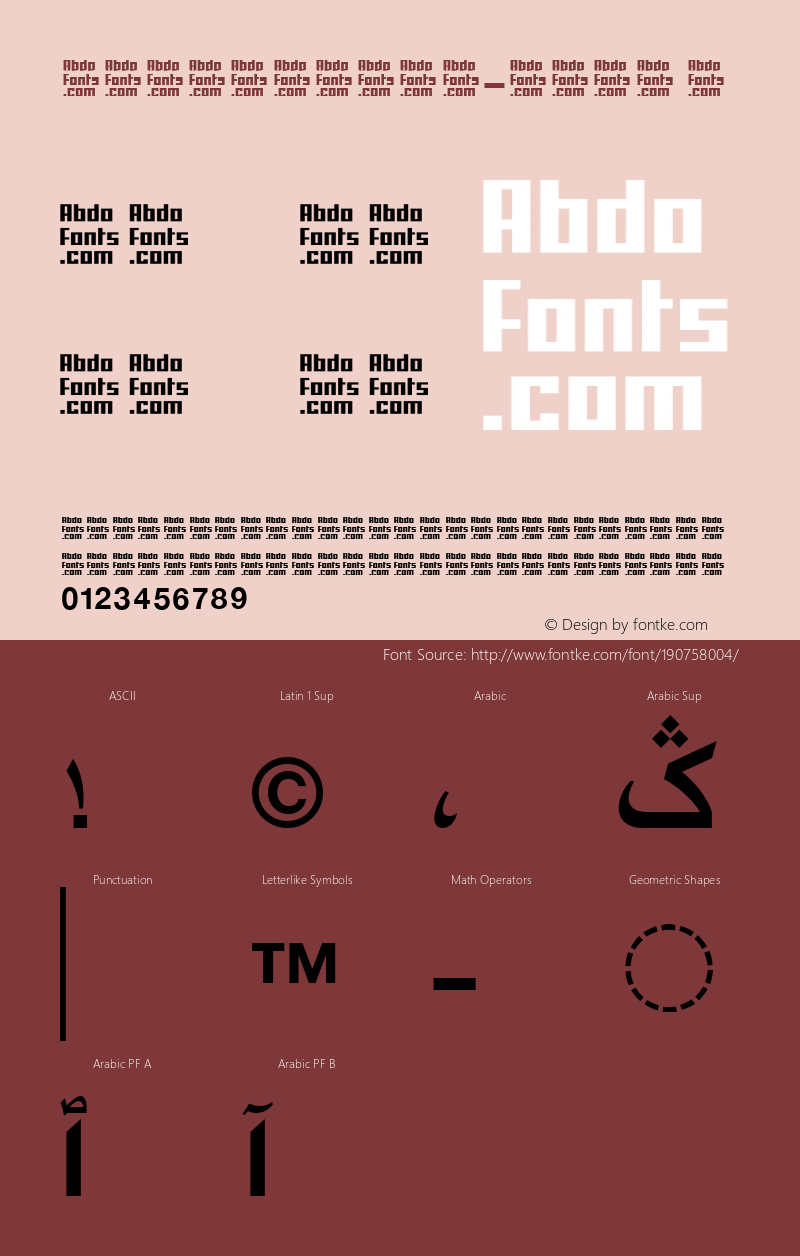 ☞Abdo Screen-Bold Version 2.009;com.myfonts.easy.abdo-fonts.abdo-screen.bold.wfkit2.version.4cWh图片样张