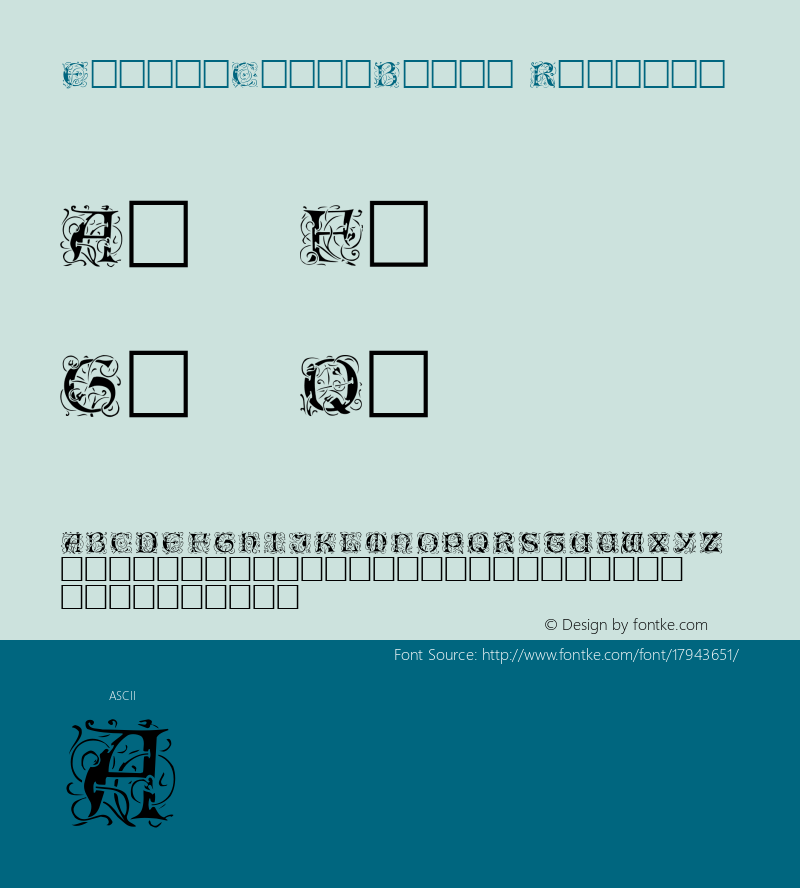 EileenCaps-Black Regular Altsys Fontographer 3.5  5/27/92 Font Sample