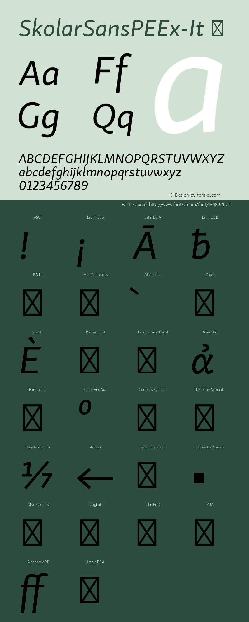 SkolarSansPEEx-It ☞ Version 2.004;PS 2.003;hotconv 1.0.88;makeotf.lib2.5.647800; ttfautohint (v1.5);com.myfonts.easy.rosetta.skolar-sans-pe.extended-italic.wfkit2.version.4FtA Font Sample