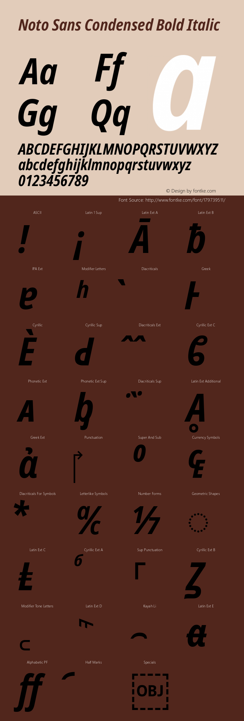 Noto Sans Condensed Bold Italic Version 2.005; ttfautohint (v1.8.4) -l 8 -r 50 -G 200 -x 14 -D latn -f none -a qsq -X 