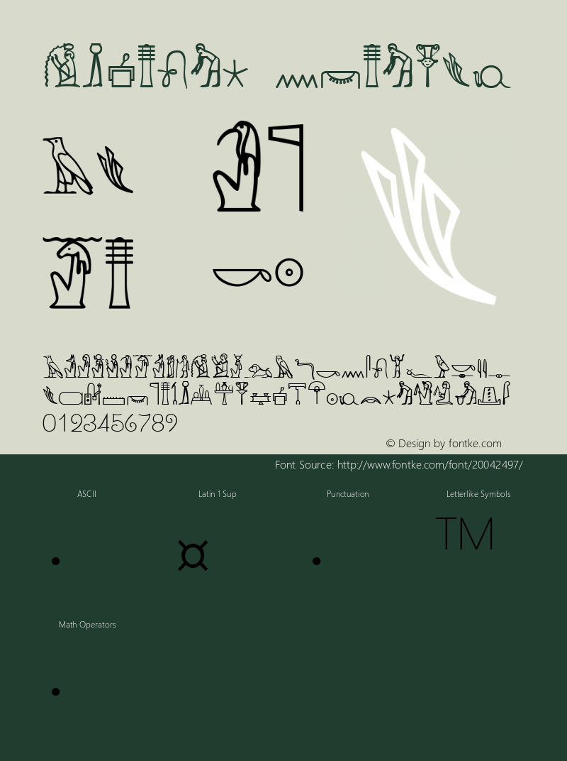 KingTut Regular From the WSI-Fonts Professional Collection Font Sample