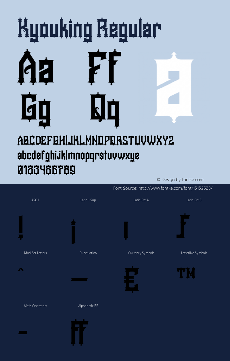 Kyouking Regular 001.000;com.myfonts.easy.seventh-imperium.kyouking.regular.wfkit2.version.4odw Font Sample