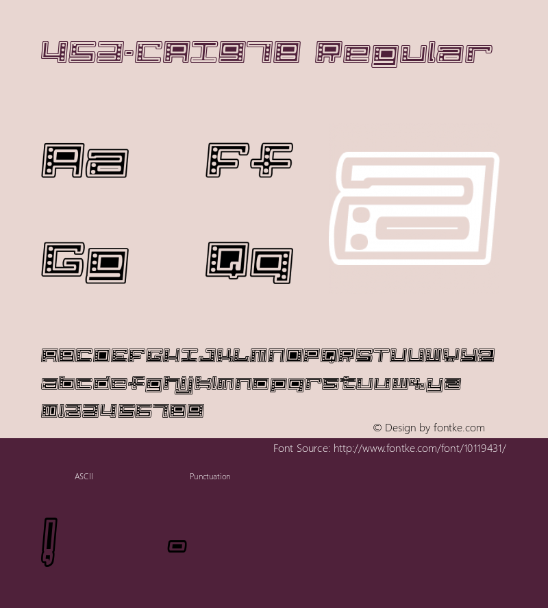 453-CAI978 Regular Version 1.00 February 8, 1999, initial release Font Sample