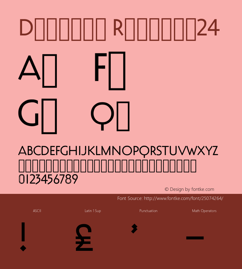 Decovar Regular24 Version 0.000;PS 0.0;hotconv 1.0.88;makeotf.lib2.5.647800 DEVELOPMENT Font Sample