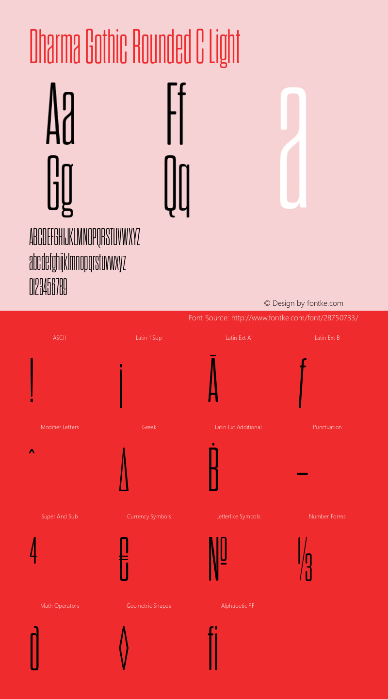 DharmaGothicRndC-Light Version 1.000;PS 001.000;hotconv 1.0.88;makeotf.lib2.5.64775 Font Sample