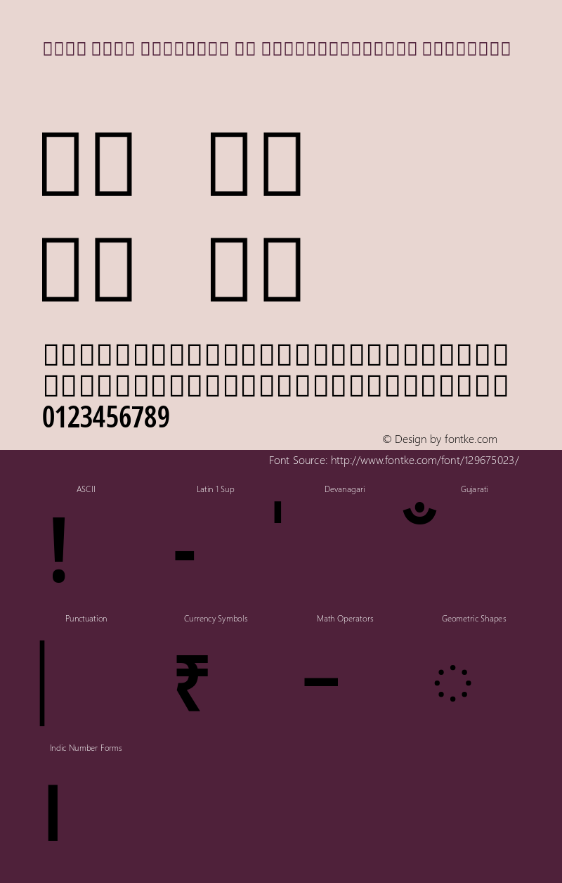 Noto Sans Gujarati UI ExtraCondensed SemiBold Version 2.001; ttfautohint (v1.8.3) -l 8 -r 50 -G 200 -x 14 -D gujr -f none -a qsq -X 