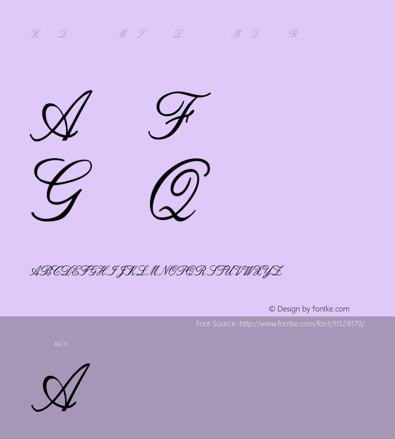 Kp-Light-M-Syd Light-M-Syd-Regular Version 001.000 Font Sample