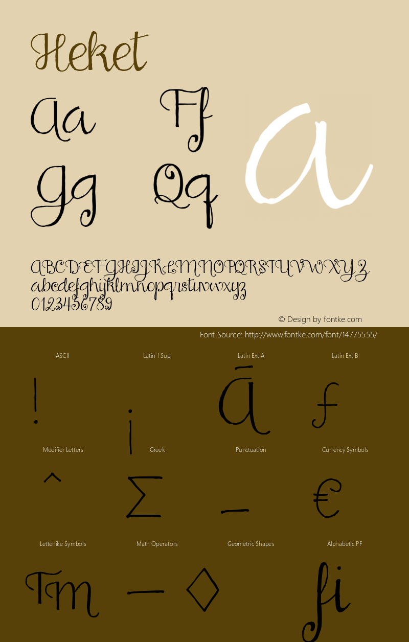 Heket ☞ Version 1.000;com.myfonts.eurotypo.heket.regular.wfkit2.3SxG Font Sample