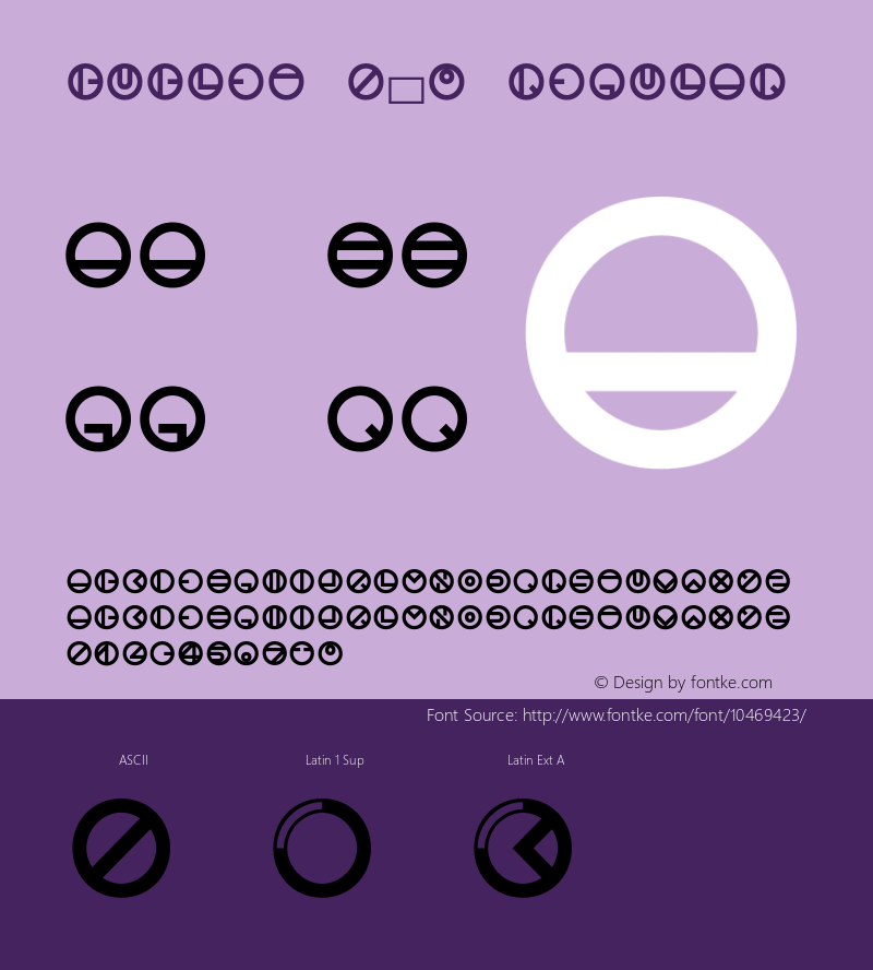 Bublet 0.9 Regular Version 0.9 Font Sample