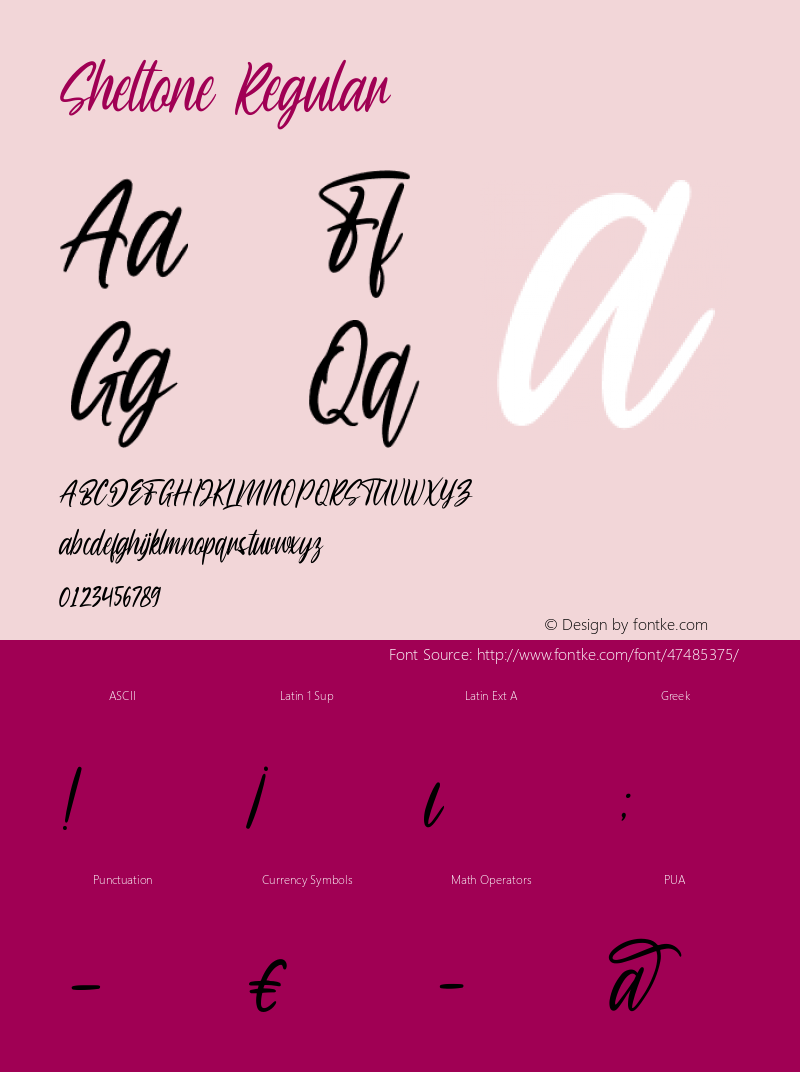 Sheltone Version 1.00;November 3, 2019;FontCreator 11.5.0.2421 64-bit Font Sample