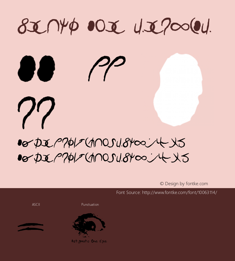 Senth AOE Regular Macromedia Fontographer 4.1.2 10/25/99 Font Sample