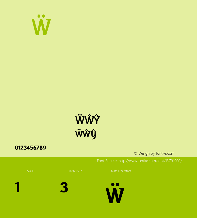 NatWest Regular Version 001.000 Font Sample