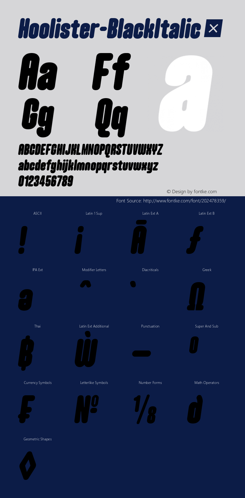 ☞Hoolister Black Italic 1.000;com.myfonts.easy.ckhans-fonts.hoolister.black-italic.wfkit2.version.5MnR图片样张