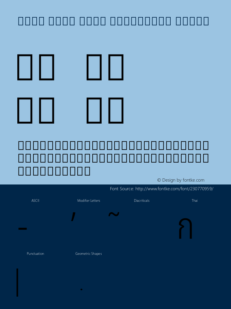 Noto Sans Thai Condensed Light Version 2.000; ttfautohint (v1.8) -l 8 -r 50 -G 200 -x 14 -D thai -f none -a qsq -X 