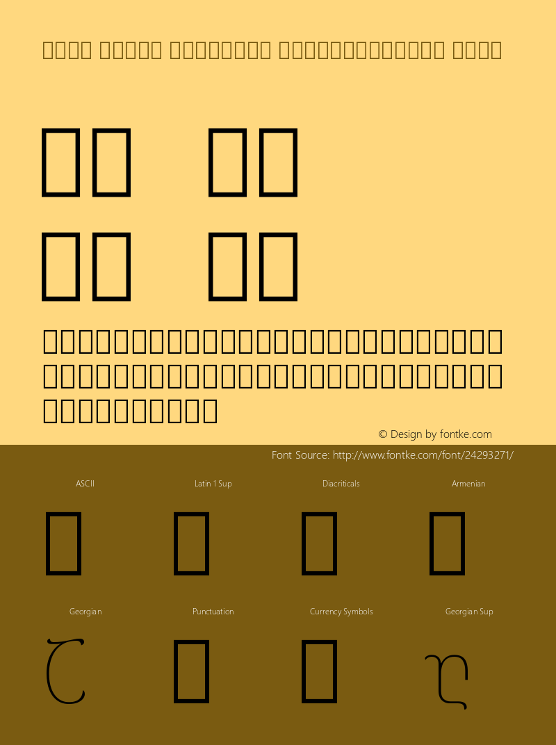 Noto Serif Georgian SemiCondensed Thin Version 2.000;GOOG;noto-source:20170915:90ef993387c0 Font Sample