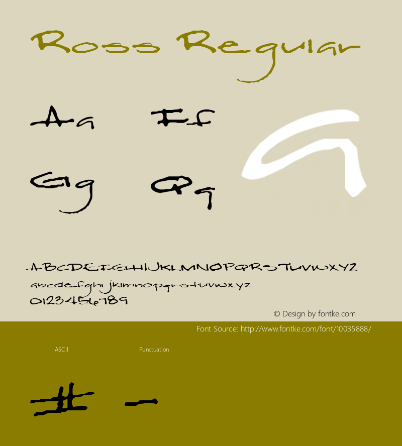 Ross Regular Rev. 003.000 Font Sample
