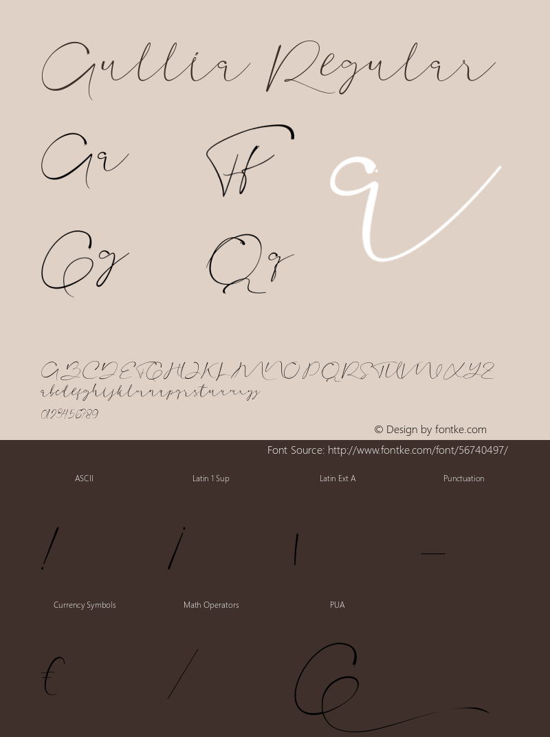 Aullia Version 1.00;February 22, 2020;FontCreator 12.0.0.2545 64-bit Font Sample