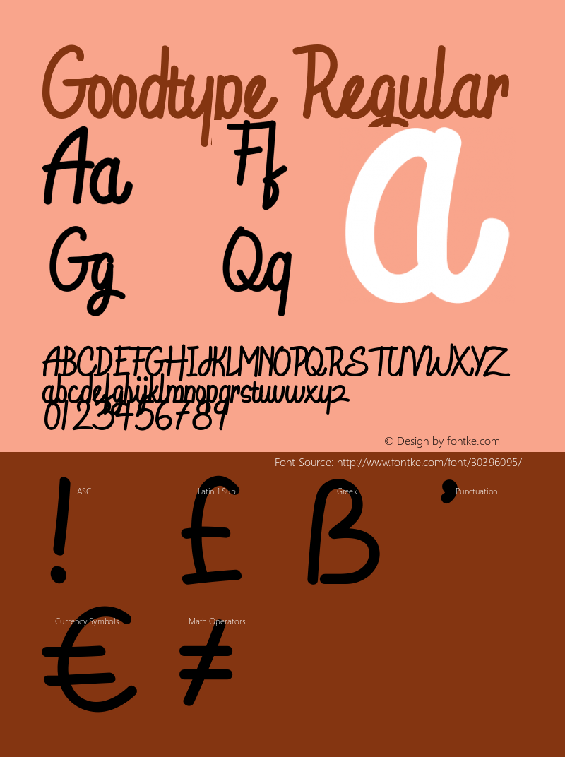 Goodtype Version 1.004;Fontself Maker 3.1.2 Font Sample