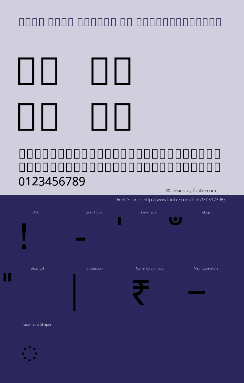 Noto Sans Telugu UI SemiCondensed Version 2.001; ttfautohint (v1.8.3) -l 8 -r 50 -G 200 -x 14 -D telu -f none -a qsq -X 