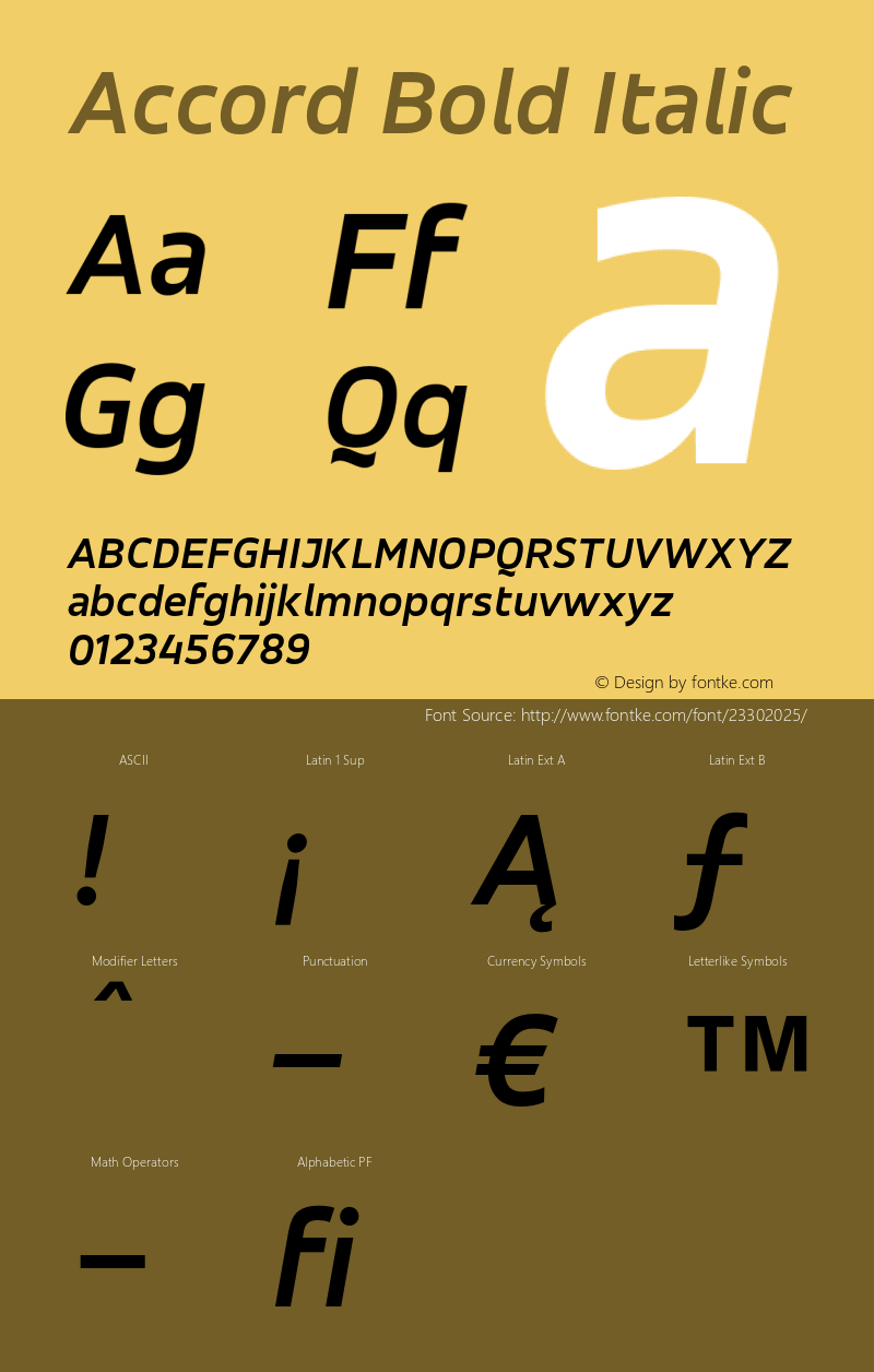 Accord-BoldItalic 001.001;com.myfonts.easy.soneri.accord.bold-italic.wfkit2.version.43iM Font Sample